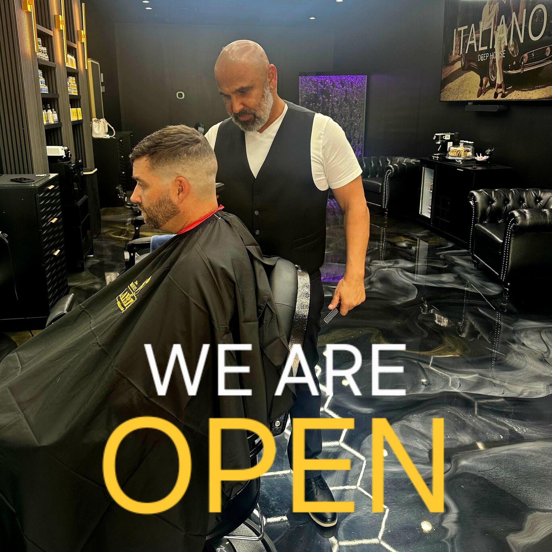 WE’RE OFFICIALLY OPEN ✂️